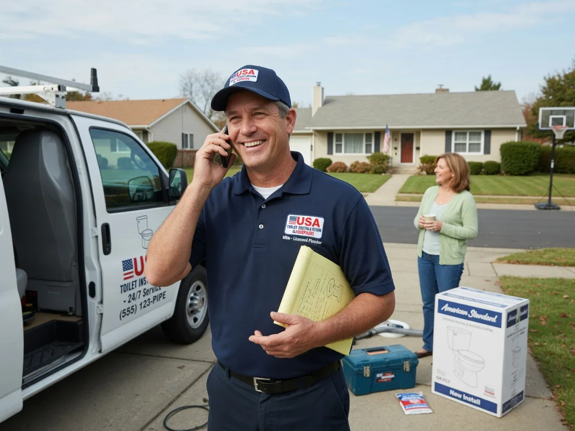 Toilet Installation Delavan, IL FAQs